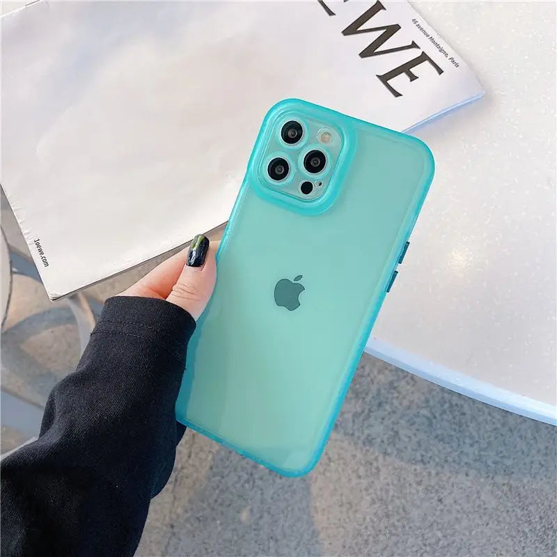 Translucent Phone Case - iPhone 12 Pro Max / 12 Pro / 12 / 11 Pro Max / 11 Pro / 11 / XS Max / XS / XR / X / 8 Plus / 7 Plus-8