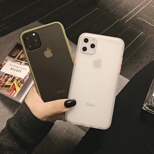 Translucent Phone Case - iPhone 12 Pro Max / 12 Pro / 12 / 12 mini / 11 Pro Max / 11 Pro / 11 / SE / XS Max / XS / XR / X / SE 2 / 8 / 8 Plus / 7 / 7 Plus / Huawei-3