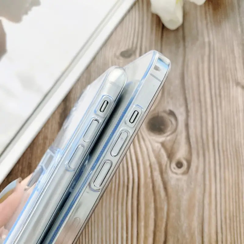 Transparent Card Holder Phone Case - iPhone 13 Pro Max / 13 