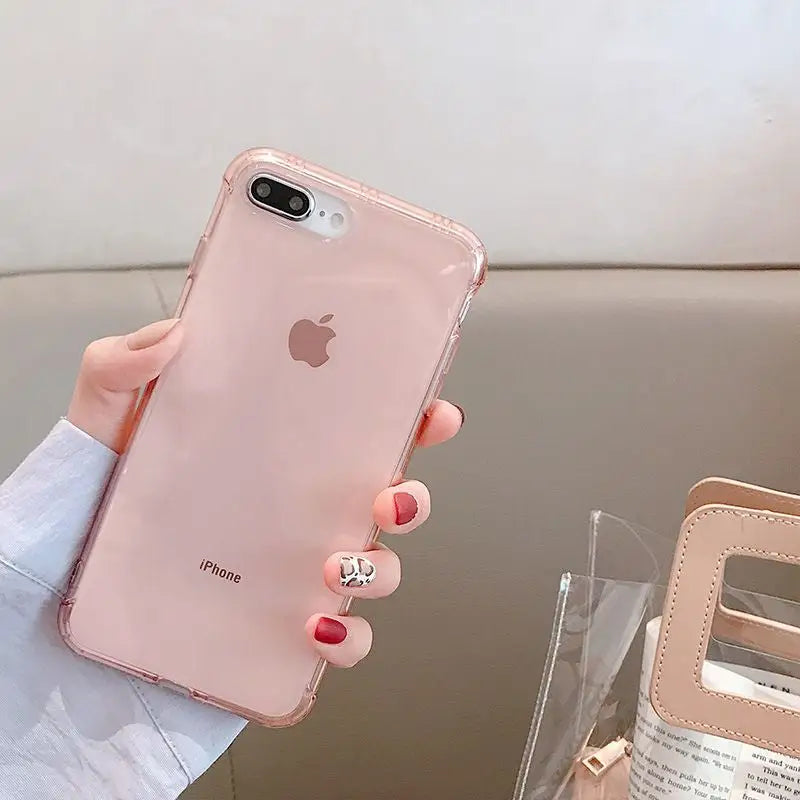 Transparent Mobile Case - iPhone X / 8 / 8 Plus / 7 / 7 Plus