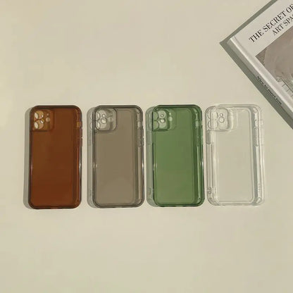 Transparent Phone Case - iPhone 12 Pro Max / 12 Pro / 12 / 12 mini / 11 Pro Max / 11 Pro / 11 / SE / XS Max / XS / XR / X / SE 2 / 8 / 8 Plus / 7 / 7 Plus-2