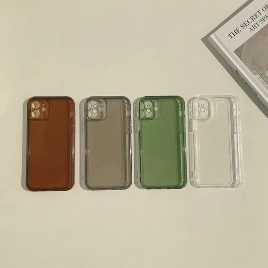 Transparent Phone Case - iPhone 12 Pro Max / 12 Pro / 12 / 12 mini / 11 Pro Max / 11 Pro / 11 / SE / XS Max / XS / XR / X / SE 2 / 8 / 8 Plus / 7 / 7 Plus-2