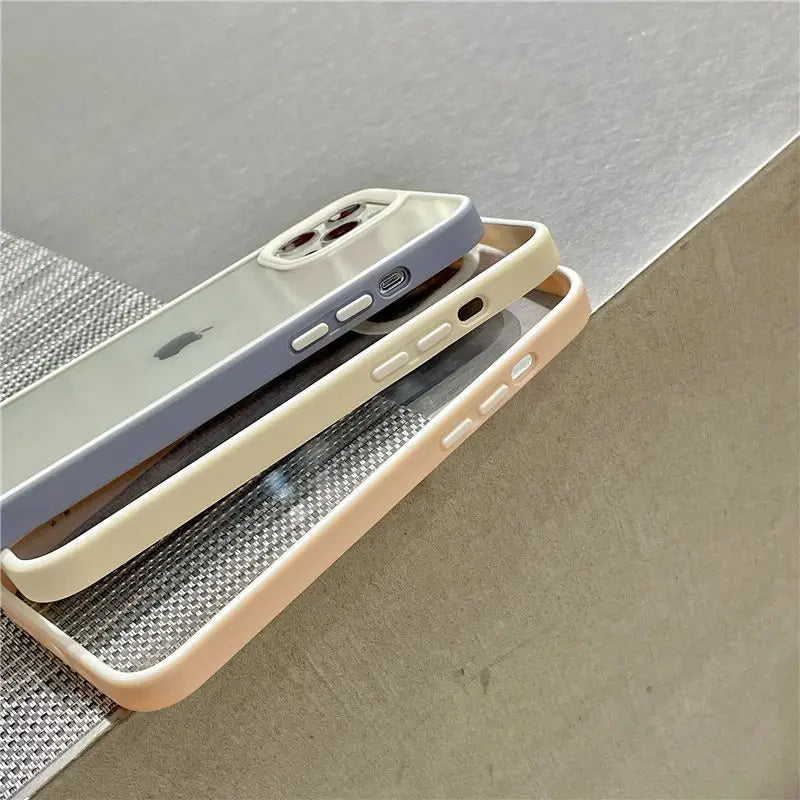 Transparent Phone Case - iPhone 13 Pro Max / 13 Pro / 13 / 12 Pro Max / 12 Pro / 12 / 11 Pro Max / 11 Pro / 11 / XS Max / XR / XS / X / 8 Plus / 7 Plus-15