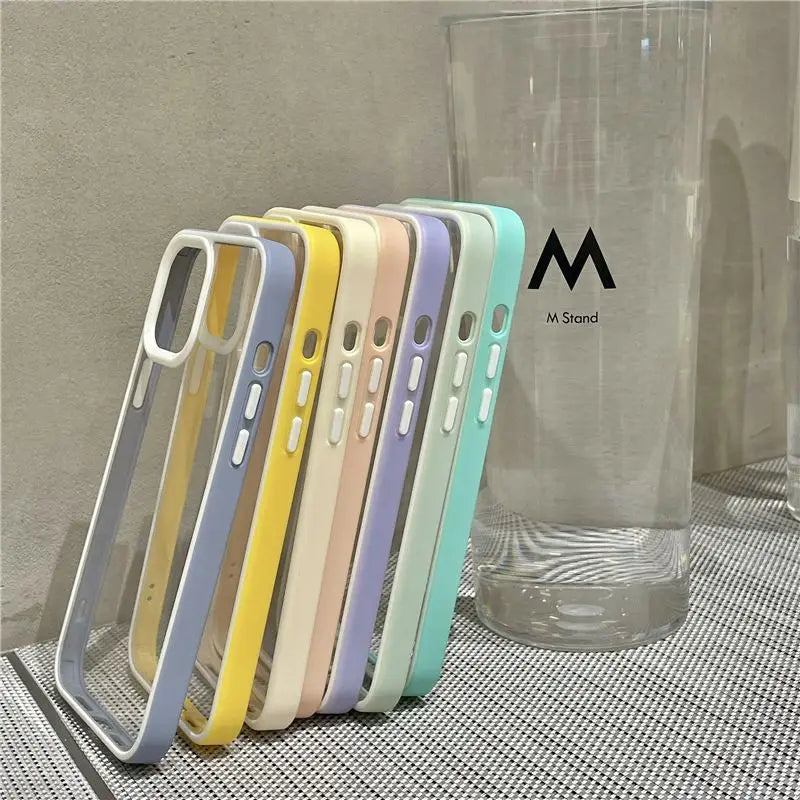 Transparent Phone Case - iPhone 13 Pro Max / 13 Pro / 13 / 12 Pro Max / 12 Pro / 12 / 11 Pro Max / 11 Pro / 11 / XS Max / XR / XS / X / 8 Plus / 7 Plus-2