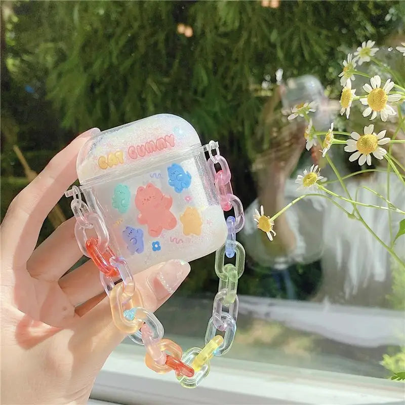 Transparent Printed AirPods / AirPods Pro Earphone Case Skin