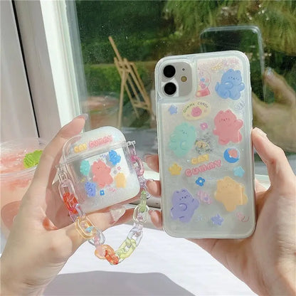 Transparent Printed AirPods / AirPods Pro Earphone Case Skin