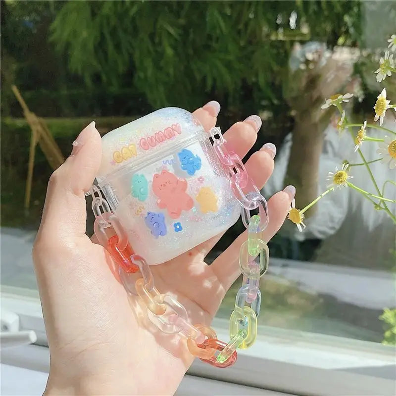 Transparent Printed AirPods / AirPods Pro Earphone Case Skin