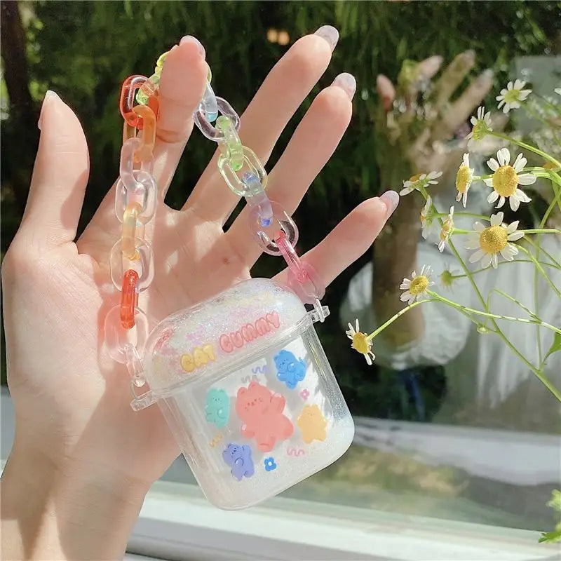 Transparent Printed AirPods / AirPods Pro Earphone Case Skin