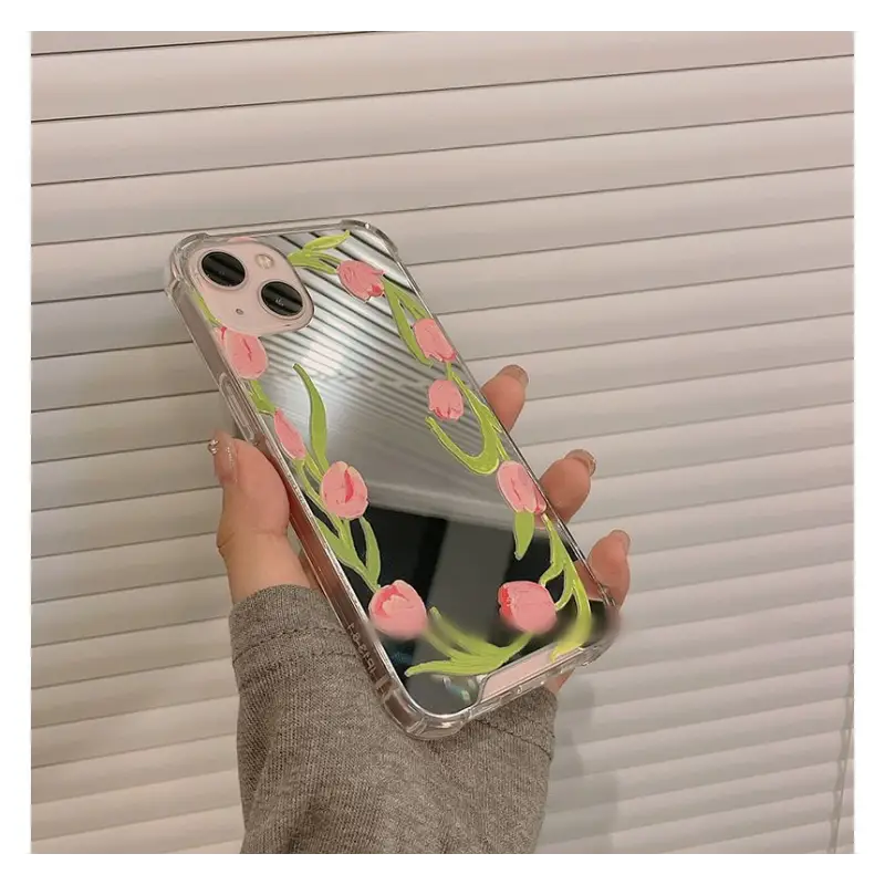 Tulip Mirrored Phone Case - iPhone 13 / 13 Pro / 13 Pro Max 