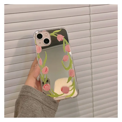 Tulip Mirrored Phone Case - iPhone 13 / 13 Pro / 13 Pro Max 