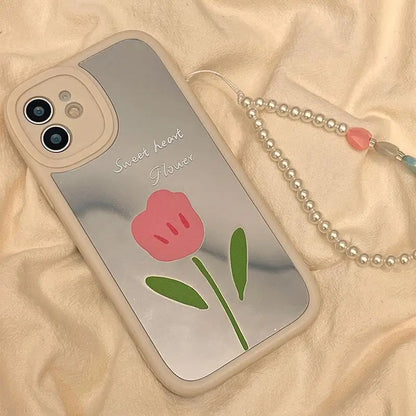 Tulip Mirrored Phone Case - iPhone 13 Pro Max / 13 Pro / 13 