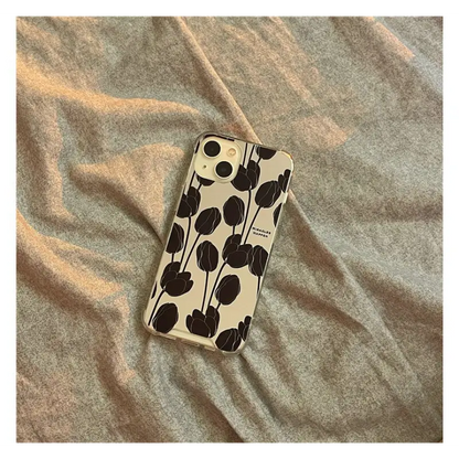 Tulip Mirrored Phone Case - Iphone 7 / 8 / 7 Plus / 8 Plus /