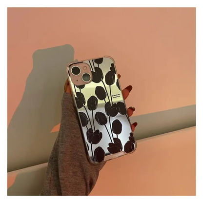 Tulip Mirrored Phone Case - Iphone 7 / 8 / 7 Plus / 8 Plus /