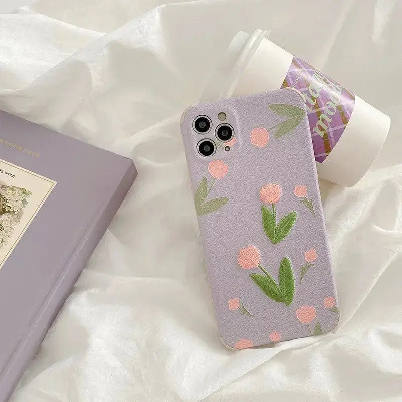 Tulip Printing iPhone Case BP095 - iphone case