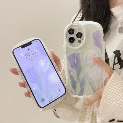 Tulip Transparent Phone Case - iPhone 13 Pro Max / 13 Pro / 