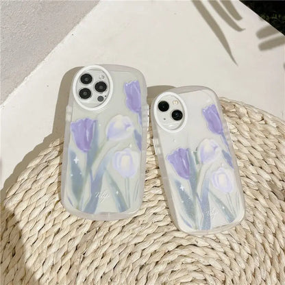 Tulip Transparent Phone Case - iPhone 13 Pro Max / 13 Pro / 