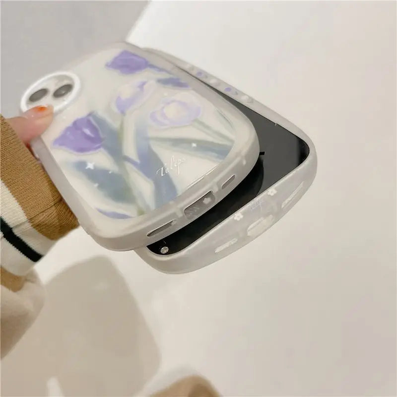 Tulip Transparent Phone Case - iPhone 13 Pro Max / 13 Pro / 