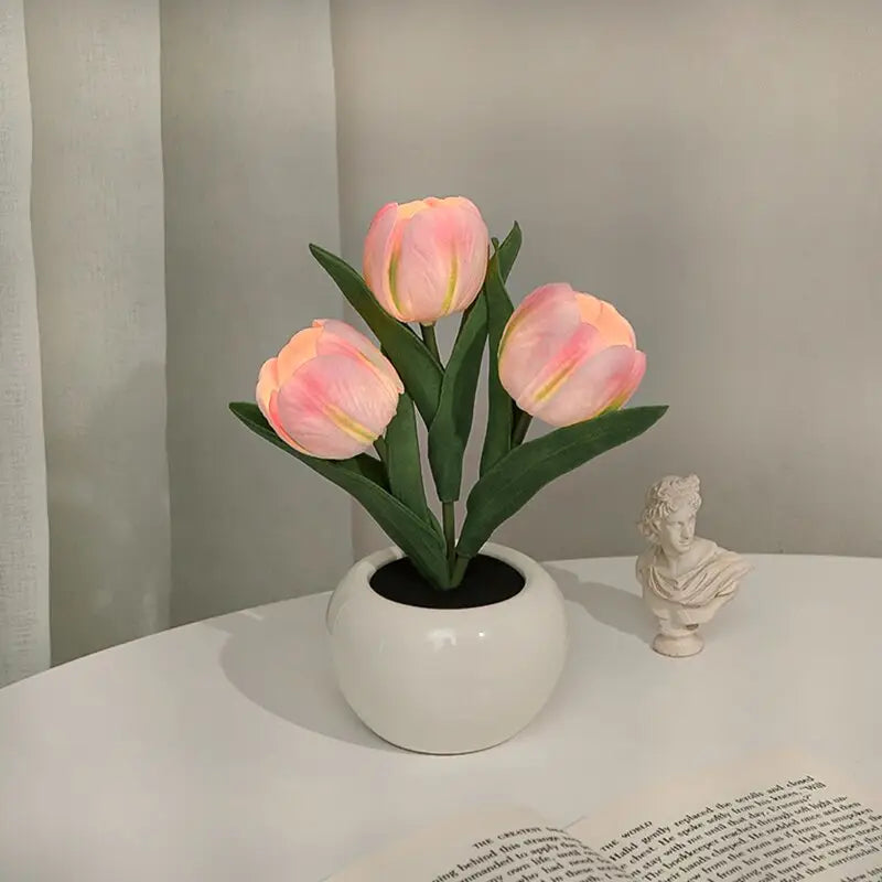 Tulips Table Lamp Led W347 - Pink Tulip - Lamp