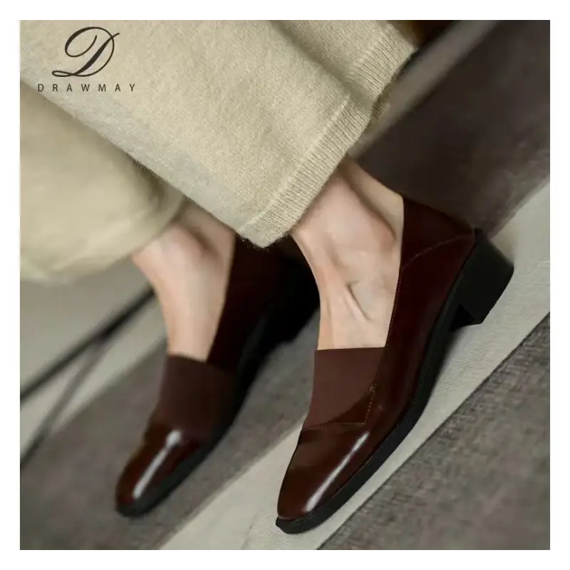 Two-Tone Loafers E807 - Loafers & Moccasins