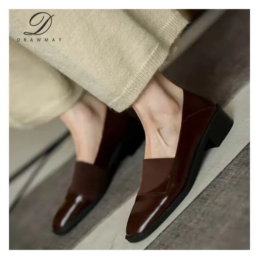 Two-Tone Loafers E807 - Loafers & Moccasins