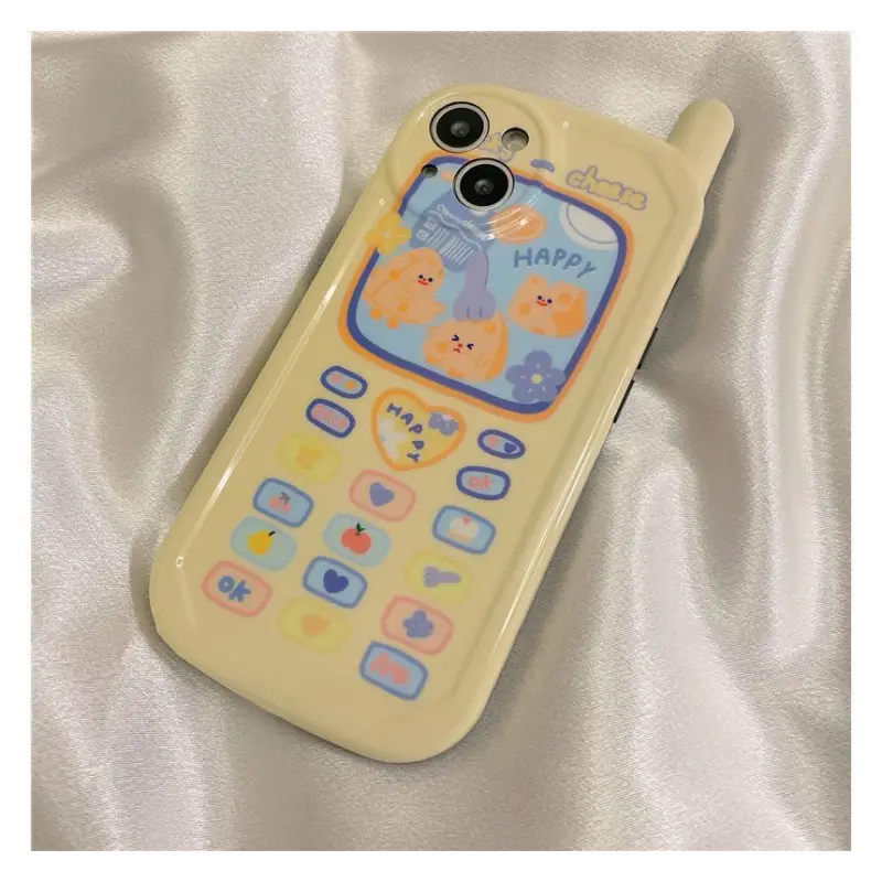 Vintage Cellphone Print Phone Case - iPhone 13 / 13 Pro / 13