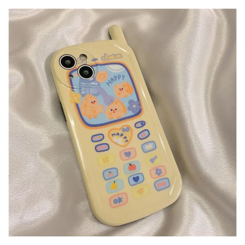Vintage Cellphone Print Phone Case - iPhone 13 / 13 Pro / 13