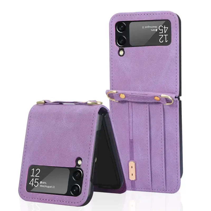 Wallet Card Holder Phone Case for Samsung Galaxy Z Flip 3 