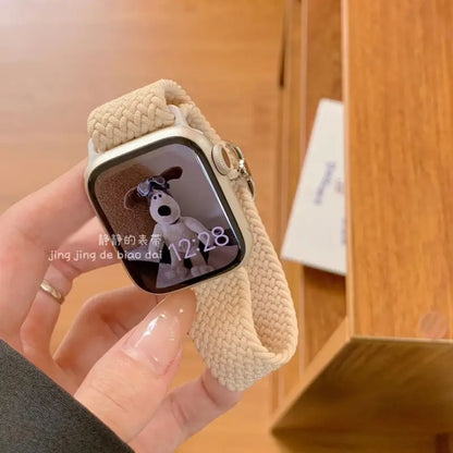 Woven Elastic Apple Watch Band (various designs) - Smart 