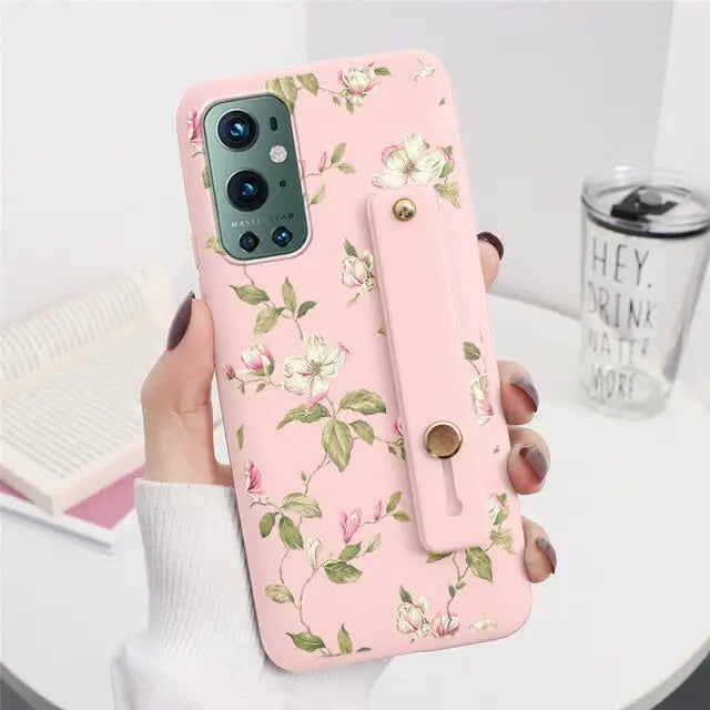 Wrist Strap Phone Case For Oneplus BC113 - For Oneplus 9 Pro