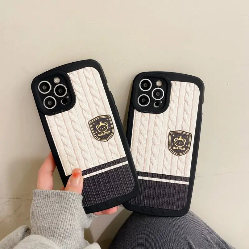 Yarn Print Phone Case - iPhone 13 Pro Max / 13 Pro / 13 / 12 Pro Max / 12 Pro / 12 / 11 Pro Max / 11 Pro / 11 / XS Max / XR / XS / X / 8 Plus / 7 Plus-2