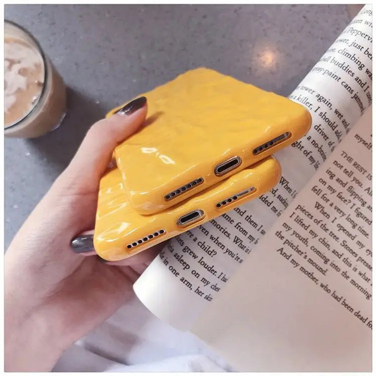 Yellow Texture iPhone Case BP185 - iphone case