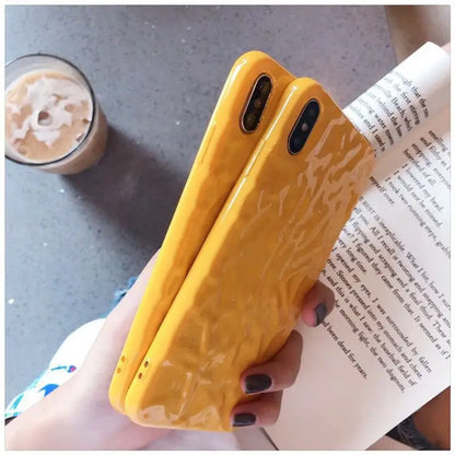 Yellow Texture iPhone Case BP185 - iphone case