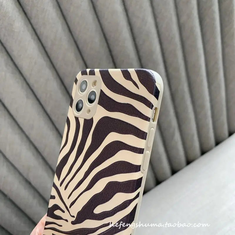 Zebra Print Phone Case - iPhone 11 Pro Max / 11 Pro / 11 / 