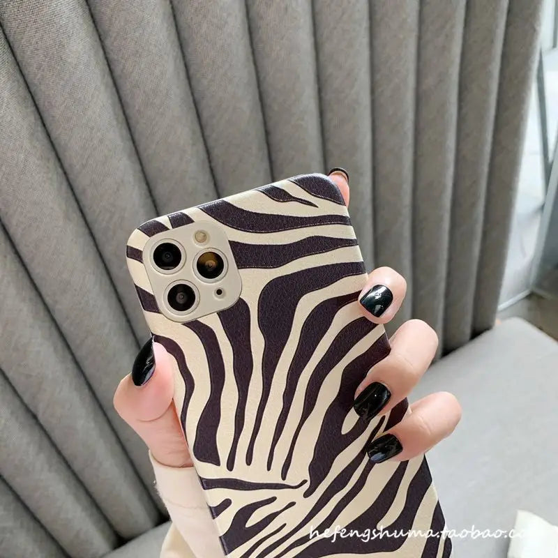 Zebra Print Phone Case - iPhone 11 Pro Max / 11 Pro / 11 / 